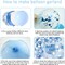 Blue And White Balloon Arch Garland Kit - Baby Boy Balloons Arch Different Sizes 5 12 18 Inch Blue White Balloons for Boys Baby Shower Decorations Birthday Engagement Party Gender Reveal Decor